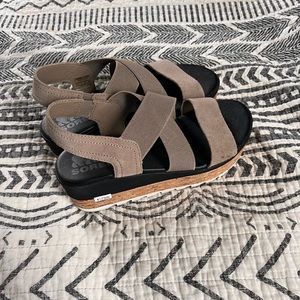 Sorel wedge sandals